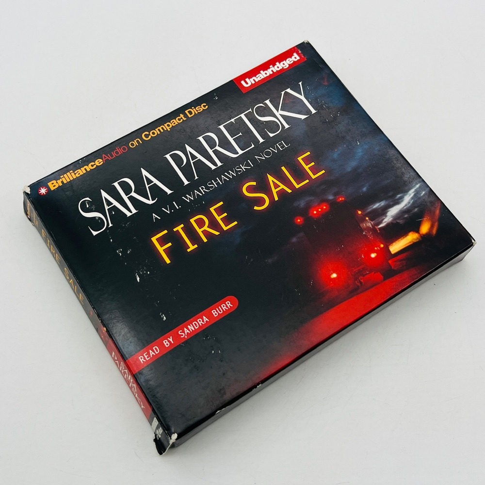 Sara Paretsky Fire Sale VI Warshawski Audiobook CD‎ 12 Disc Unabridged